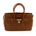 Stylish Genuine Leather Business Shoulder Bags For Ladies With Inside Card Zip Pocket